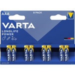 VARTA bateria alkaliczna R3 (AAA) Longlife Power 8 szt