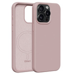Nakładka Etteri Silicone Mag do iPhone 15 Pro Max 6,7" jasnoróżowa