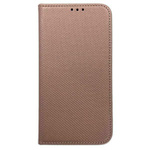 Etui Smart Magnet book iPhone 15  6.1"różowo złoty/rose gold
