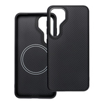 Carbon Elite Mag Cover kompatybilny z MagSafe pasuje do SAMSUNG S25 czarny
