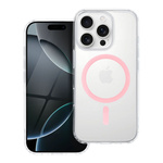 Drop Glue Colorful Ring Mag Cover kompatybilny z MagSafe pasuje do IPHONE 13 MINI różowy