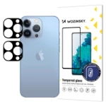 Czarne szkło na aparat Wozinsky Full Camera Glass na iPhone 17, zestaw 2 sztuk