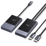 Transmiter HDMI Ugreen CM737 bezprzewodowy nadajnik i odbiornik - czarno-srebrny