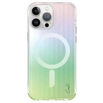 Etui UNIQ Coehl Linear Magnetic Charging do iPhone 15 Pro Max - opalizujące
