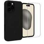 Etui do iPhone 16 Pro czarne MagSafe + Szkło