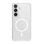 Etui Nillkin Nature Pro pancerne z magnetycznym ringiem do Samsung Galaxy S24+ - białe