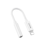 Yesido Adapter YAU44 Audio - Lightning na jack 3,5mm - biały