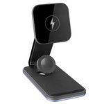 Proove ładowarka bezprzewodowa Energy Fold 3 w 1 czarna