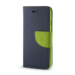 Etui Smart Fancy do Motorola Moto E22 granatowo-zielony