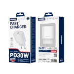 JELLICO ładowarka sieciowa EU53 PD 30W 1xUSB-C Biały