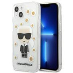 Karl Lagerfeld KLHCP13SHFLT iPhone 13 mini 5,4" przezroczysty/transparent Flower Ikonik Karl