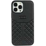 Audi Genuine Leather iPhone 13 Pro Max 6.7" czarny/black hardcase AU-TPUPCIP13PM-Q8/D1-BK