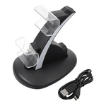 Podwójna stacja ładująca do padów PS5 HBP-253 czarna