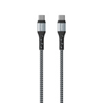 Energizer Ultimate - Kabel połączeniowy USB-C do USB-C 2m (Srebrny)