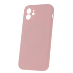 Nakładka Mag Invisible do iPhone 12 6,1" pastelowy różowy