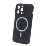 Nakładka Silicon Mag do iPhone 16 Pro Max 6,9" czarna