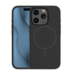 Nakładka Silicone Thin Mag do iPhone 13 Pro 6,1" czarna