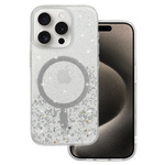 Tel Protect Moonlite Magsafe Case do Iphone 13 Pro srebrny clear