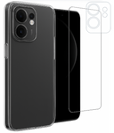 Etui do Oppo Reno 13F 5G + Szkło na ekran + Szkło na aparat