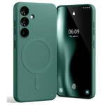 Mercury MagSafe Semi-Silicone Sam S24 G921 zielony /green