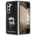 Etui Karl Lagerfeld Silicone Ikonik do Samsung Galaxy Z Fold 5 - czarne