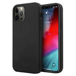 Mini MIHCP12LSLTBK iPhone 12 Pro Max 6,7" czarny/black hard case Silicone Tone On Tone