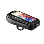 WILDMAN sakwa rowerowa na kierownicę na zamek 0,5L (4" - 7") X3 czarna