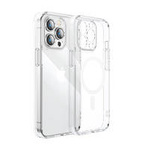 Joyroom 14D Magnetic Case magnetyczne etui do iPhone 14 Plus kompatybilne z MagSafe przezroczysty (JR-14D7)