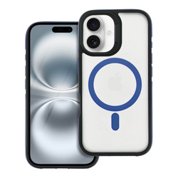 Futerał NEO do IPHONE 16 kompatybilny z MagSafe niebieski