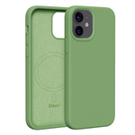 Nakładka Etteri Silicone Mag do iPhone 12 / 12 Pro 6,1" jasnozielona
