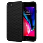Spigen Liquid Air - Etui iPhone SE 2020 / 8 / 7 (czarny)