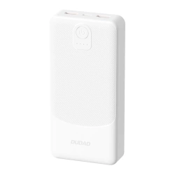 Powerbank Dudao K10Pro 2.4A 20000mAh 2 x USB-A - biały