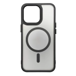 Etui Matt MagS iPhone 15 Plus Czarny