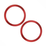 Metal Ring (2szt.) czerwony