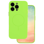 Nakładka Ultra Trendy Vivid Thin Mag do iPhone 15 Pro 6,1" zielona