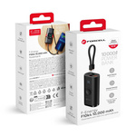 FORCELL F-ENERGY F10K4 powerbank kompatybilny z Apple Watch PD QC3.0 3A 22,5W 10000 mAh czarny