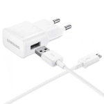 Ładowarka sieciowa Samsung EP-TA50EWE 8W USB-A z kablem microUSB ECB-DU4AWE (Bulk - opakowanie zastępcze) – biała