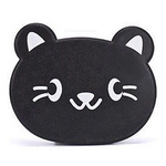 Składany stolik samochodowy dla dzieci w kształcie kota czarny