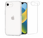 Etui do iPhone 16e + Szkło na ekran + Szkło na aparat