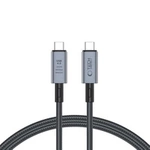 Kabel Tech-Protect UltraBoost Max USB-C 4.0 / USB-C 4.0 PD 240W 8K 40Gbps 1m - szary