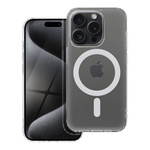 Futerał FROST MAG COVER kompatybilny z MagSafe do IPHONE 11 Pro Max transparentny