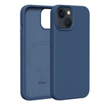 Nakładka Etteri Silicone Mag do iPhone 14 6,1" ciemnoniebieska