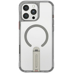 Etui Skinarma Helix do iPhone 16 Pro Max  Magnetic Charging 360 Rotating Stand titanium