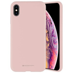Mercury Silicone iPhone 14 / 13  6,1"różowo-piaskowy/pink-sand