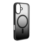 Etui silikonowe Puro Gradient MagSafe do iPhone 16e - czarne