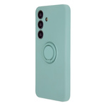 Nakładka Finger Ring do Samsung Galaxy S23 Ultra jasnozielona