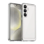 Etui Outer Space Case z żelową ramką na Realme 14 5G - przezroczyste