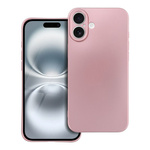 Futerał METALLIC do IPHONE 16 Plus różowy