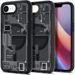 SPIGEN futerał ULTRA HYBRID MAG kompatybilny z MagSafe do IPHONE 16E 2025 zero one black