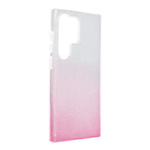 Futerał SHINING do SAMSUNG Galaxy S24 ULTRA transparent/róż